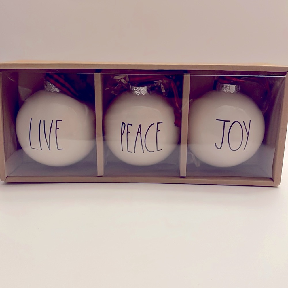 Rae Dunn Ceramic Ornaments